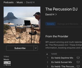 The Percussion DJ Podcast