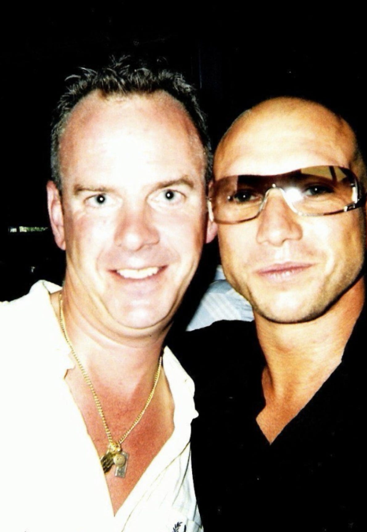 Photograph of David-H and Fat Boy Slim